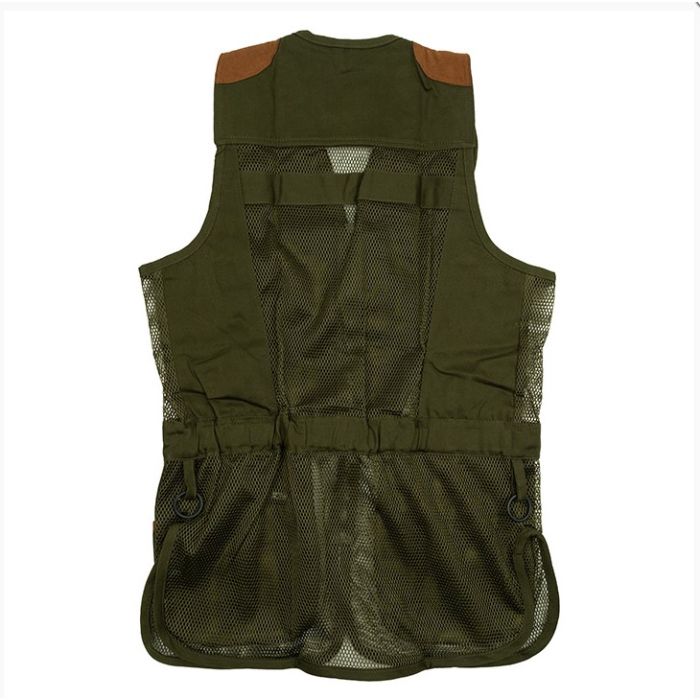 Halflang, gebreid vest - Groen - Grote Maten - 25.00